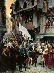 The Entrance of Joan of Arc (1412-31) into Orléans on 8th May 1429